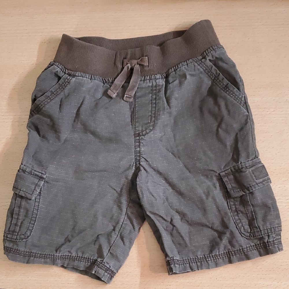 Gymboree 5T Dark Brown Kids Cargo Shorts 🌏5/$10🌏